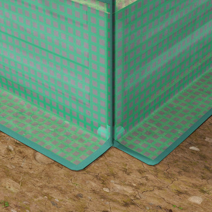 6' x 3' Metal Planter Box With Cover, Raised Garden Bed, Green And Dark Grey Galvanized Planter Boxes at Gallery Canada