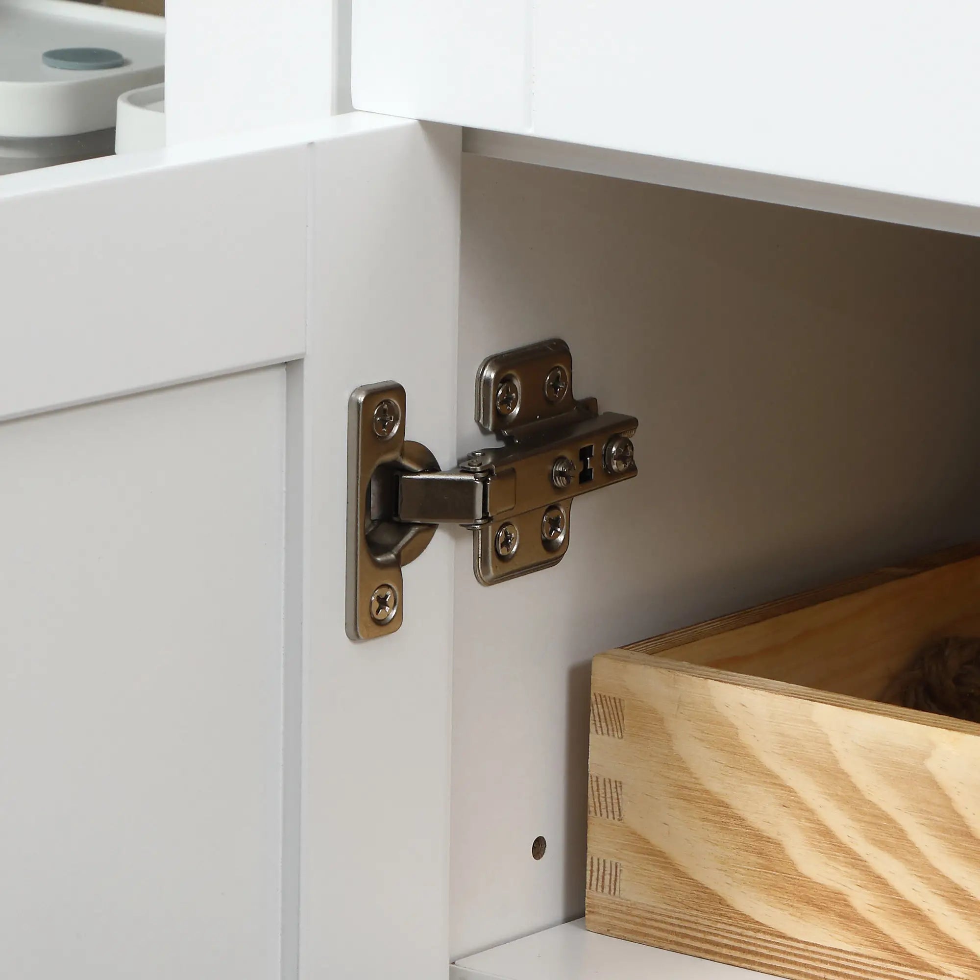 White Buffet Cabinet, 2 Drawers, 3 Cabinets, Glass Doors, Adjustable Shelves, White Bar Cabinets at Gallery Canada