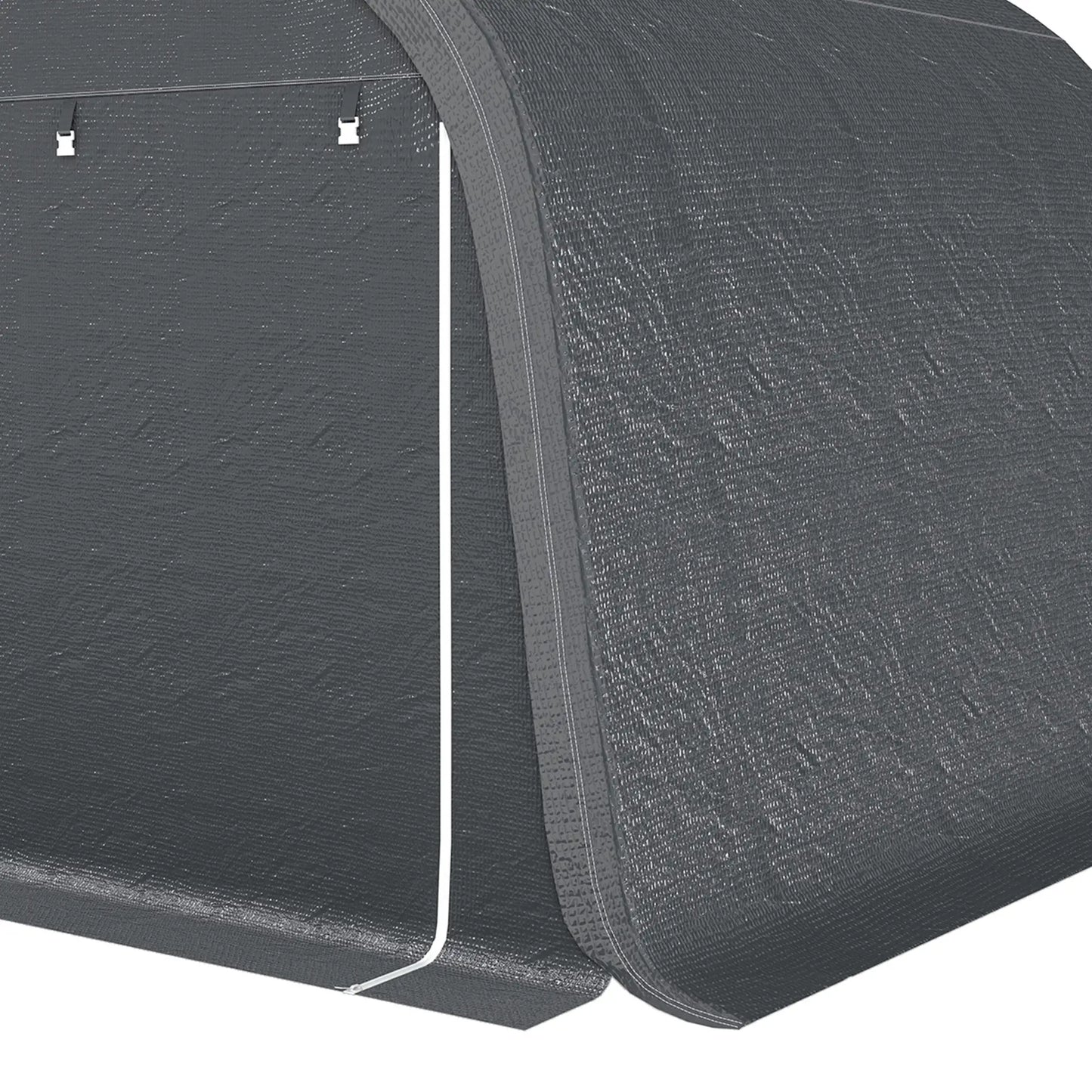 10' x 10' Outdoor Storage Tent, Heavy Duty Waterproof Shed for Bike, Motorcycle, Garden Tools Sheds at Gallery Canada