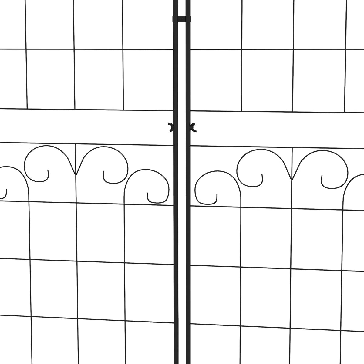 2 Pcs Metal Garden Trellis, Outdoor Plant Support, Patio Lawn Backyard Plant Stands at Gallery Canada