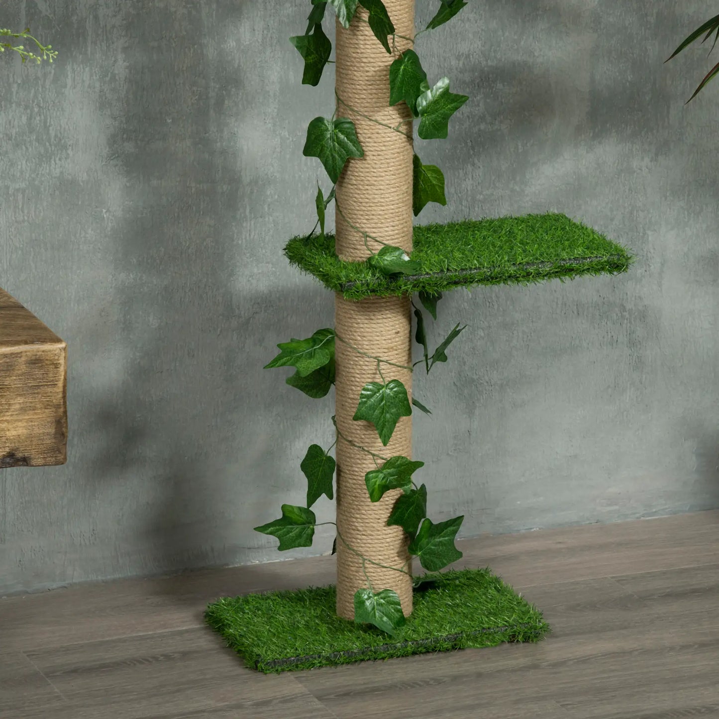 4-Tier Floor to Ceiling Cat Tree, Height 80-95Inches, Multi-Layer Activity Centre Floor to Ceiling Cat Trees at Gallery Canada