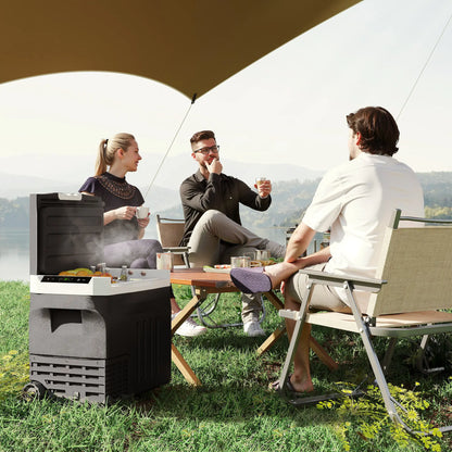 12V Car Fridge, 42 Quart (40L) Portable Cooler, 12V/24V DC, 100-240V AC Car Coolers at Gallery Canada