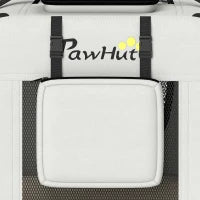 Soft-Sided Pet Carrier Bag, Portable Travel, Light Grey Dog Bike Trailers & Strollers at Gallery Canada