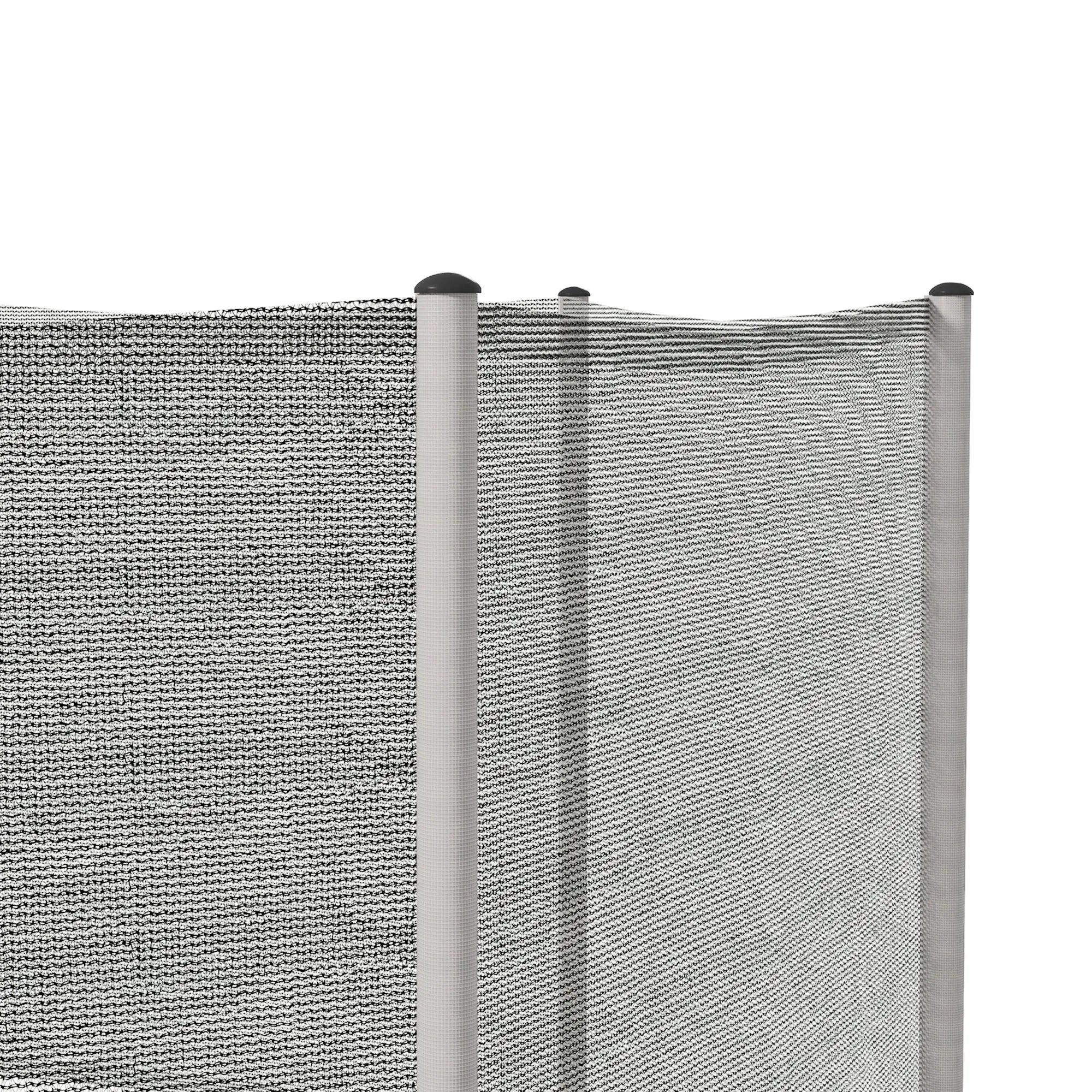 14FT Trampoline Enclosure Net with 8 Poles, Grey Trampolines at Gallery Canada
