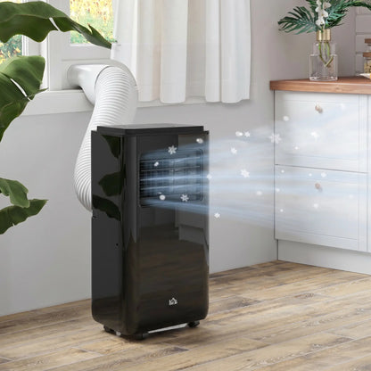 10,000 BTU Mobile Air Conditioner, 440 Sq. Ft., Dehumidifier, Fan, Black Air Conditioner at Gallery Canada
