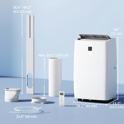 14000 BTU Portable Air Conditioner, Dehumidifier, Fan, 700 Sq. Ft, Cool Air Conditioner at Gallery Canada