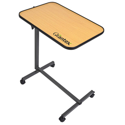 Overbed Rolling Table, Food Tray, Beige End & Side Tables Beige at Gallery Canada