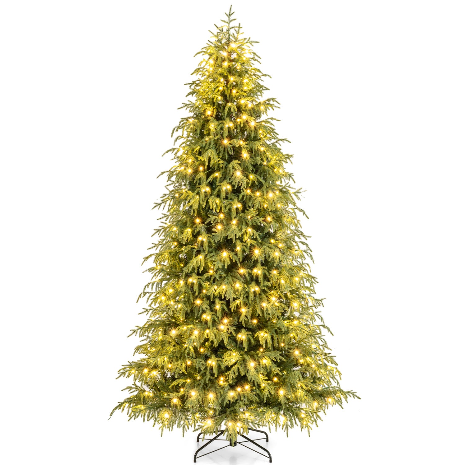 Pre-Lit Artificial Christmas Tree, Hinged, 8 Feet, Faux Christmas Tree at Gallery Canada
