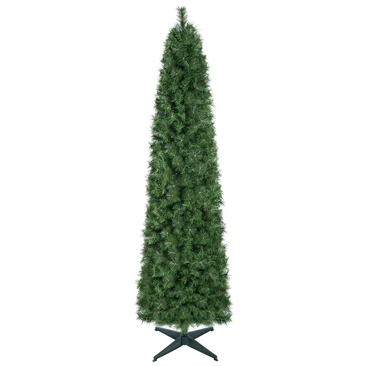 7 Ft Artificial Pine Xmas Tree, 446 Tips, Green Christmas Tree at Gallery Canada