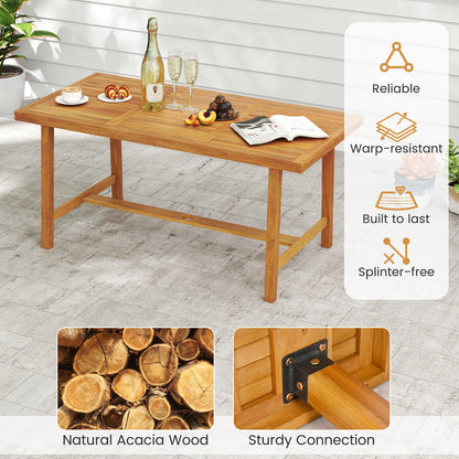 7-Piece Patio Dining Set, Farmhouse Furniture For 6 Patio Dining Sets at Gallery Canada