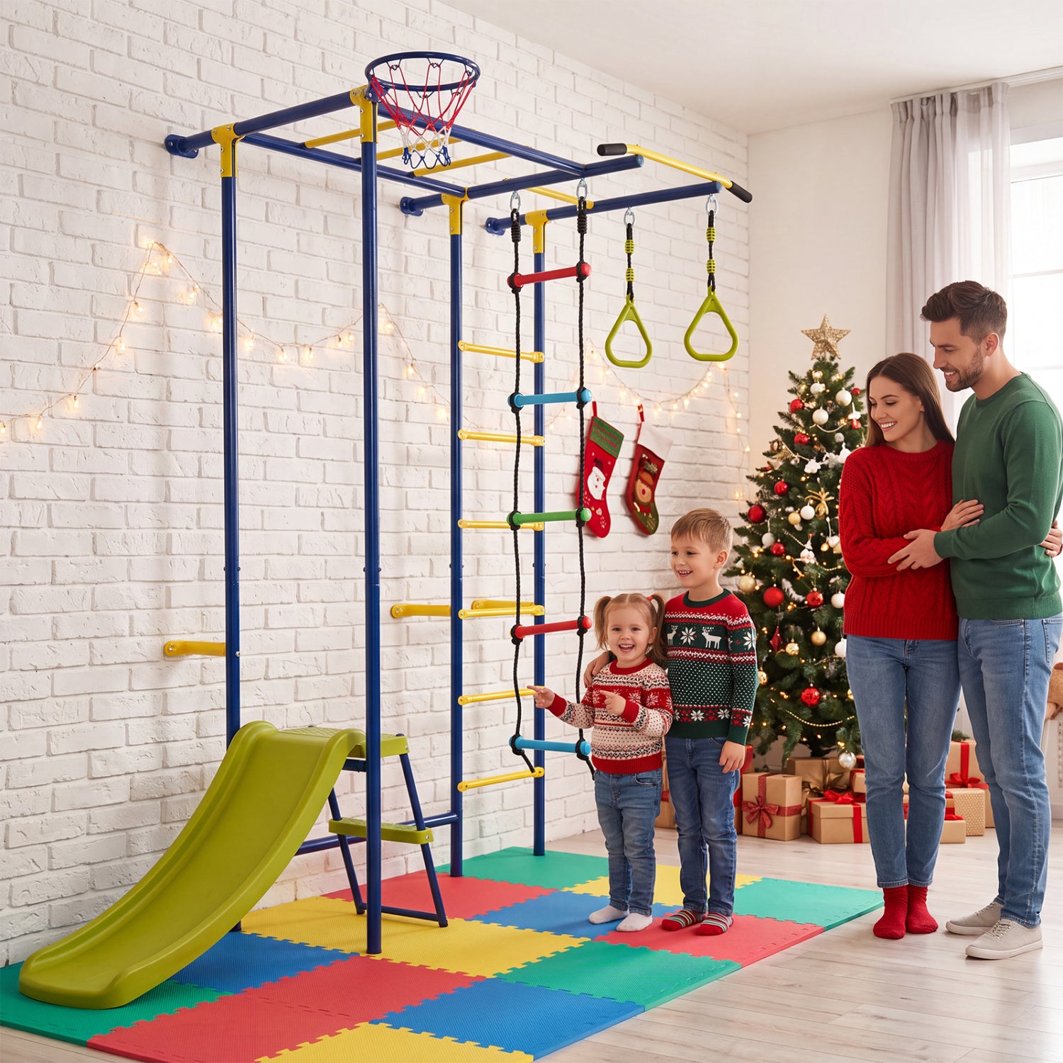 7-In-1 Indoor Jungle Gym For Toddlers Baby Gyms & Playmats at Gallery Canada