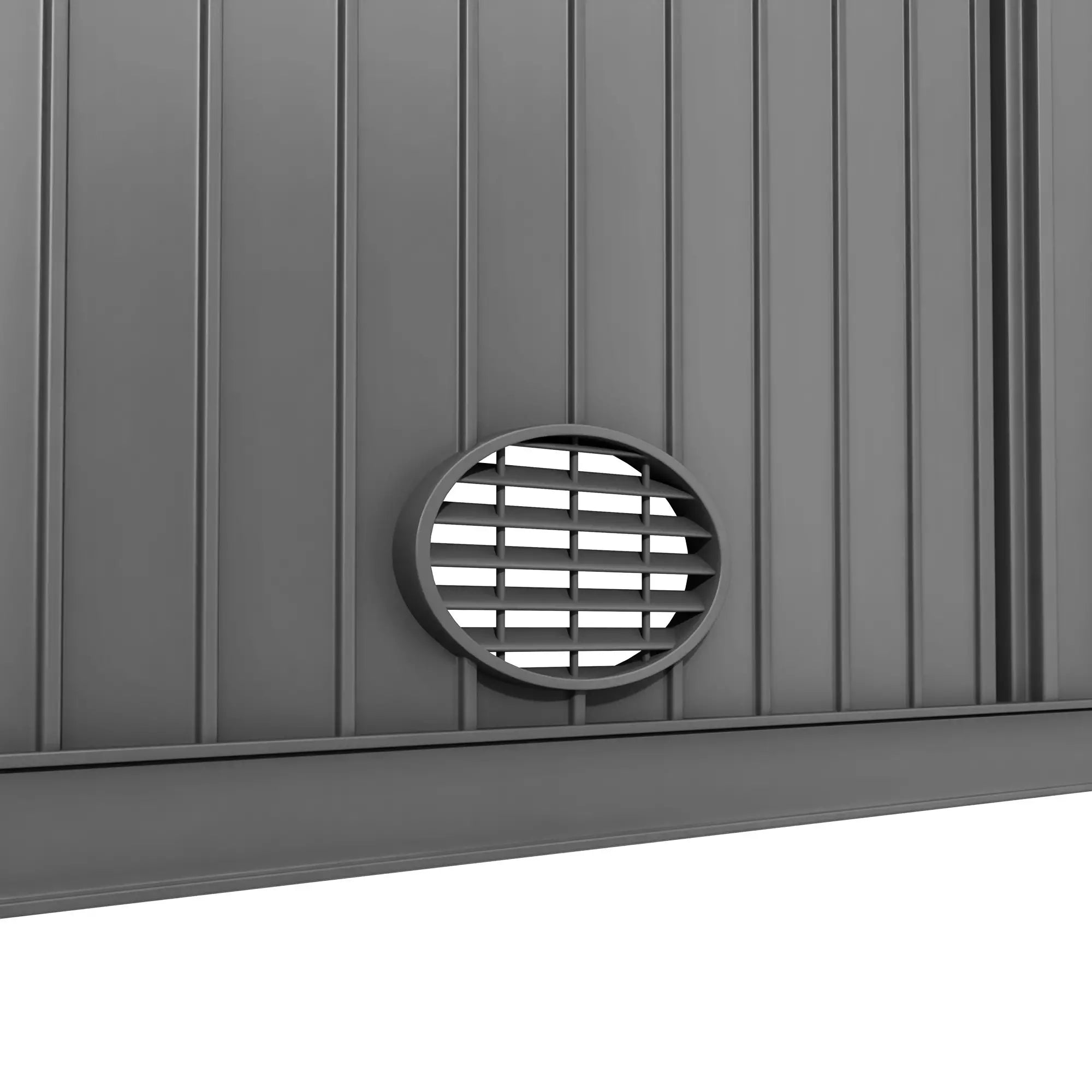 127 Gallon Outdoor Storage Cabinet, Grey Sheds at Gallery Canada
