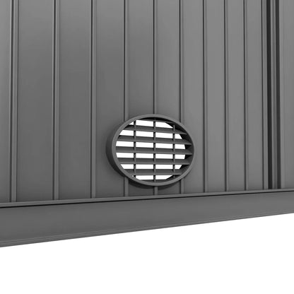 127 Gallon Outdoor Storage Cabinet, Grey Sheds at Gallery Canada