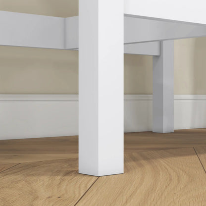 Solid Wood Kitchen Table, Farmhouse Drop Leaf, White Bar Tables & Dining Tables at Gallery Canada