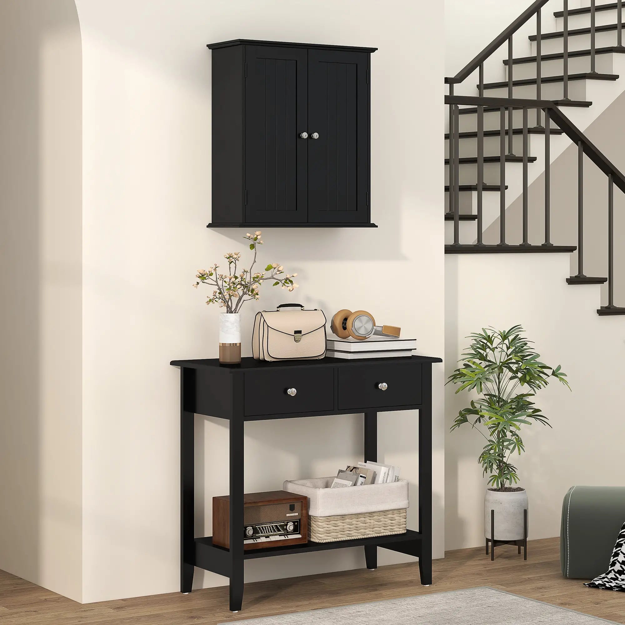 Bathroom Medicine Cabinet, 2 Doors, Adjustable Shelf, Over Toilet Wall Mounted Cabinets at Gallery Canada