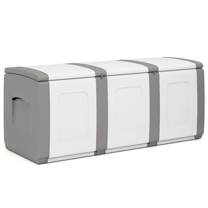 80 Gallon Patio Container, Lockable Lid, Gray Garden Tools at Gallery Canada