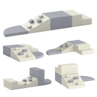 4-Piece Soft Play Climbing Blocks Set For Baby Indoor Kids Gym & Playmats Multi Colour at Gallery Canada