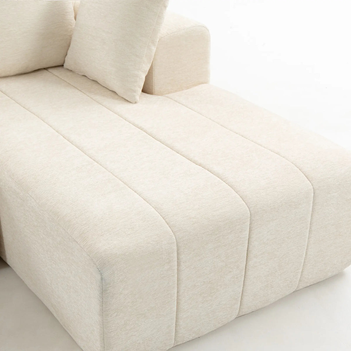 "101" Modular Sectional Sofa, 3 Seater L-Shaped Couch, Beige L Shaped Couchs at Gallery Canada
