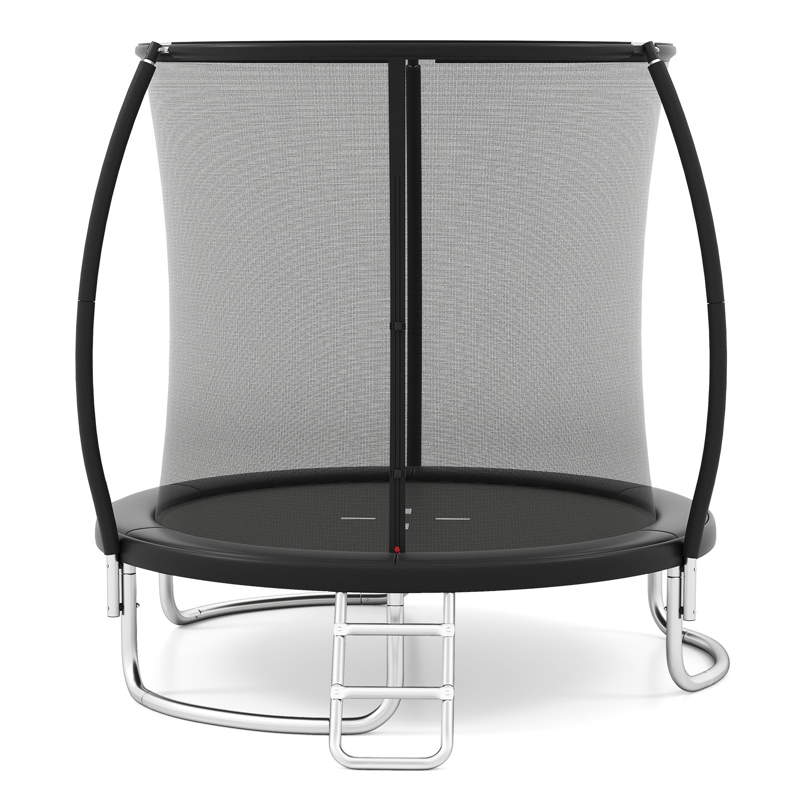 8FT Outdoor Heavy-Duty Trampoline, Black Trampolines at Gallery Canada