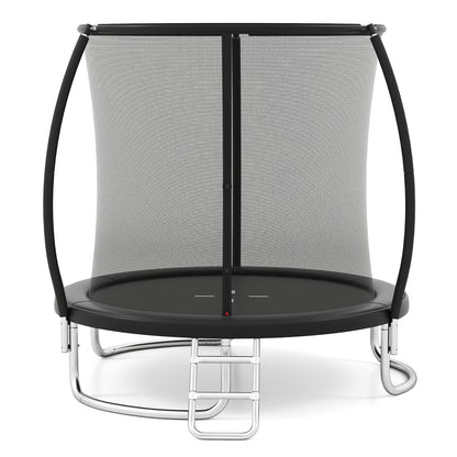 8FT Outdoor Heavy-Duty Trampoline, Black Trampolines at Gallery Canada