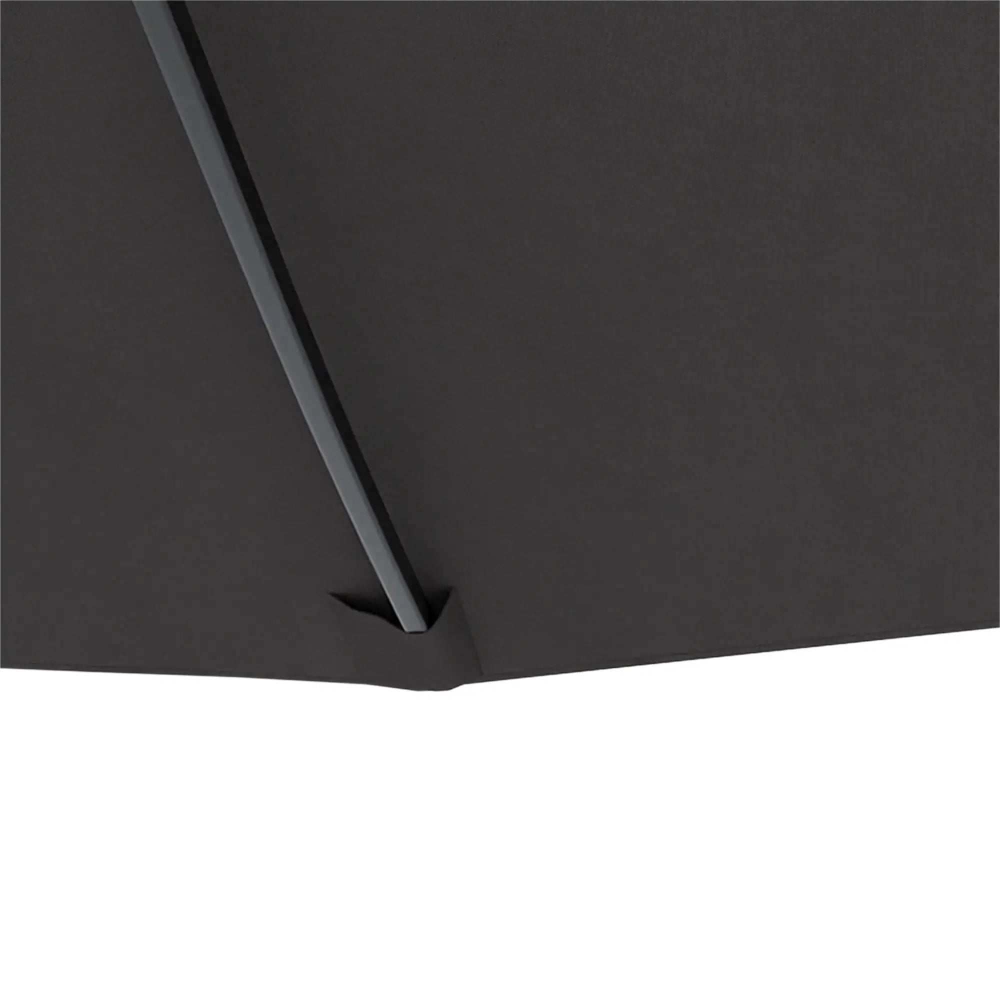 Double-Sided Patio Umbrella Sun Shade, Grey Sun Umbrellas at Gallery Canada
