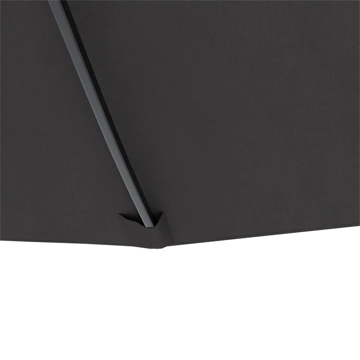 Double-Sided Patio Umbrella Sun Shade, Grey Sun Umbrellas at Gallery Canada
