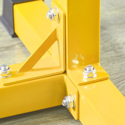 Bulgarian Split Squat Stand, 12-Level Adjustable, Yellow Squat Machine at Gallery Canada