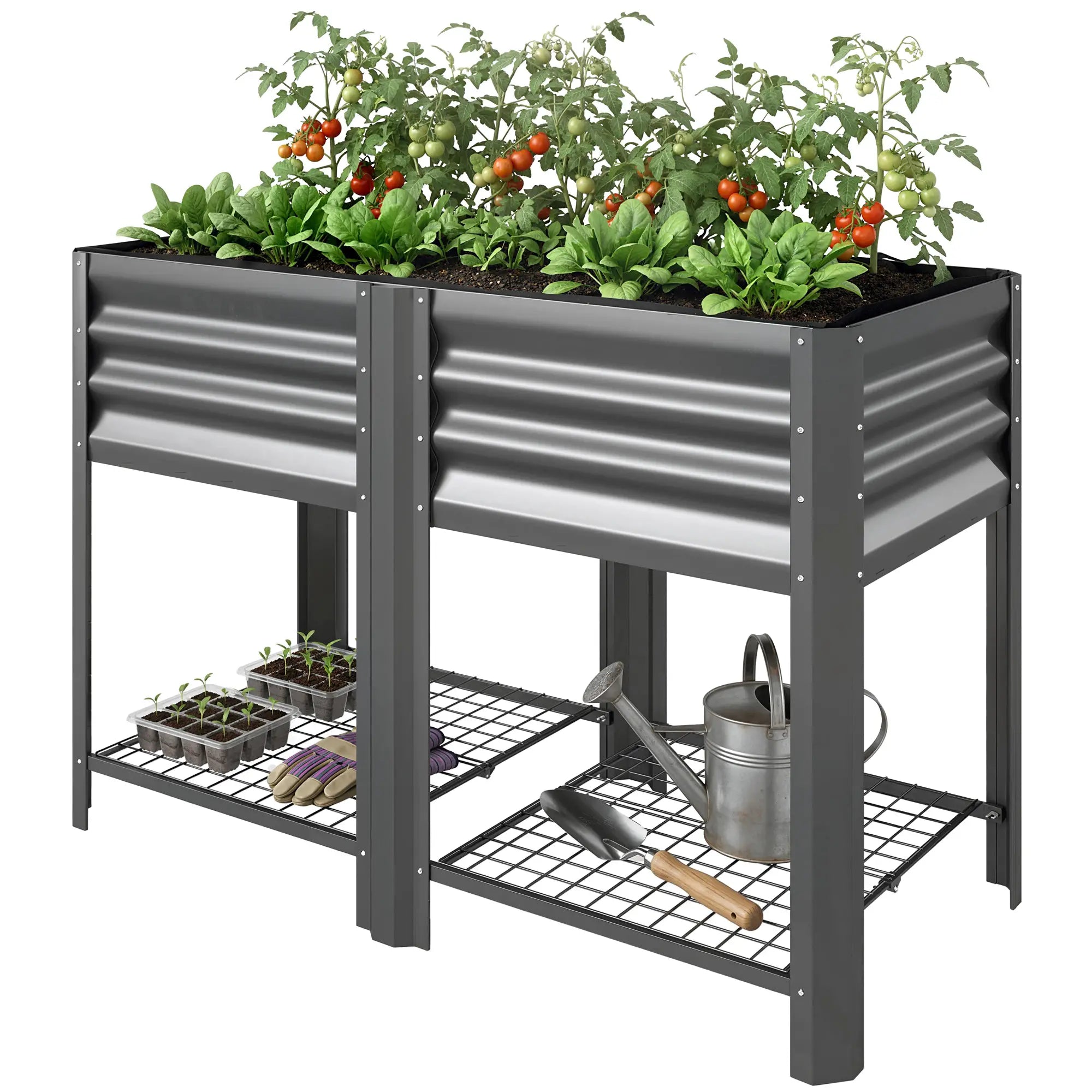 Raised Garden Bed With Legs, 31.5