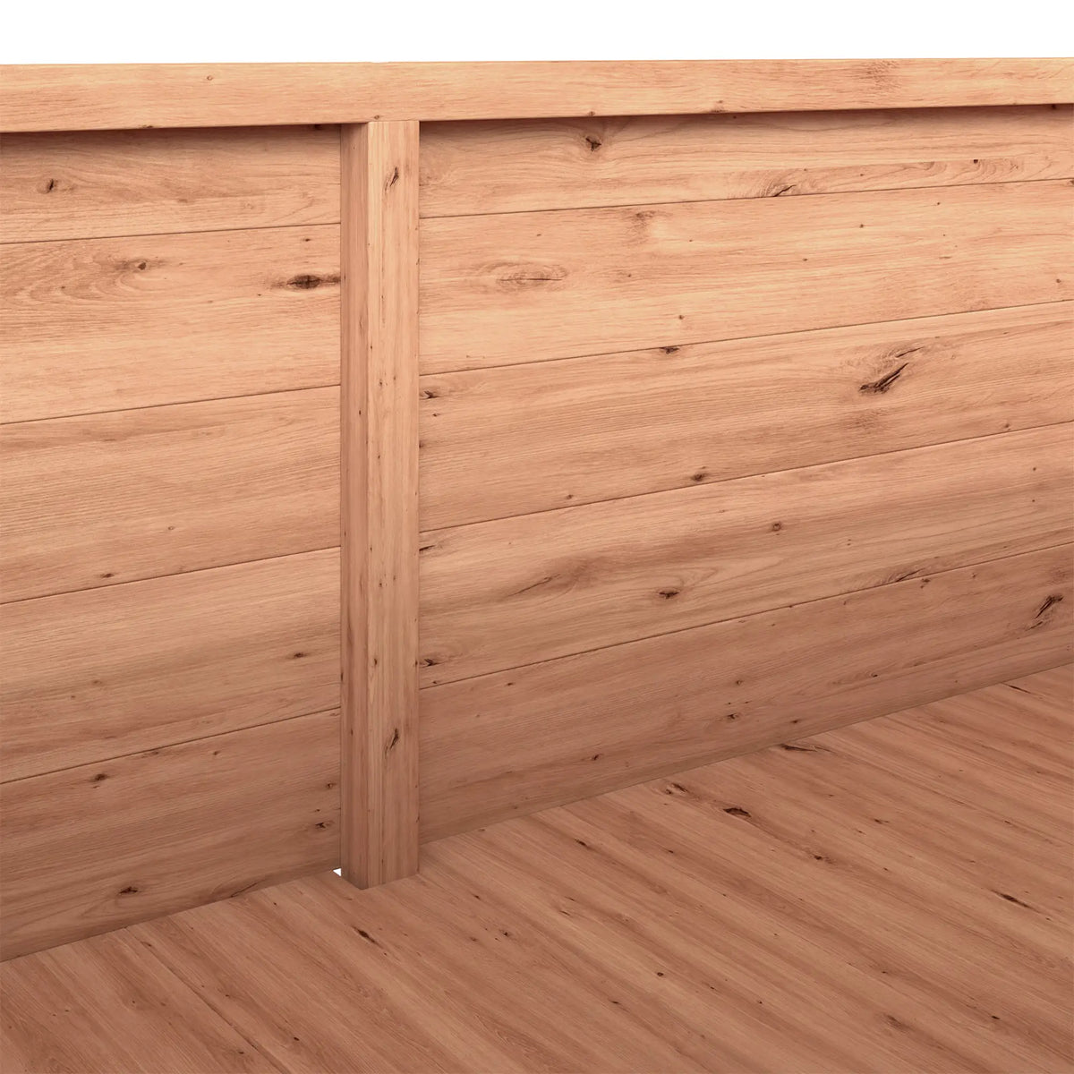 Wooden Raised Garden Bed with Trellis and Hanging Roof, Orange Wooden Planter Boxes at Gallery Canada