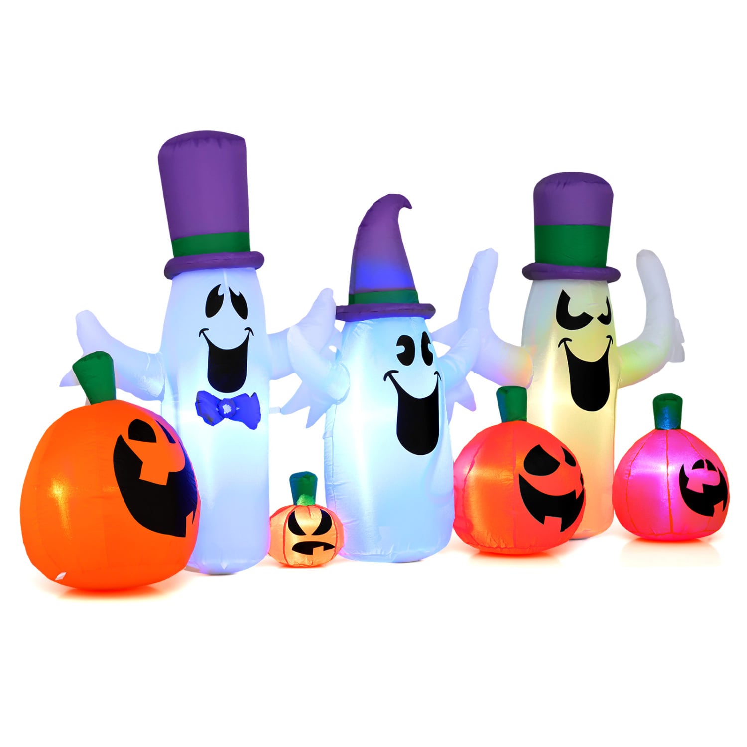 8 FT Inflatable Ghosts Pumpkins, RGB LED Halloween Halloween at Gallery Canada