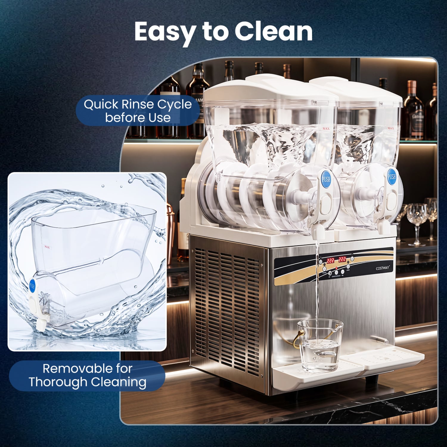 8 Gal Commercial Slushie Machine Ice Crushers & Shavers at Gallery Canada
