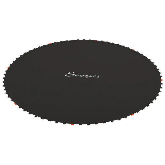 Trampoline Mat Replacement, 10ft, 5.5" Springs, Spring Pull Tool, 54 V-Hooks Trampolines Black at Gallery Canada