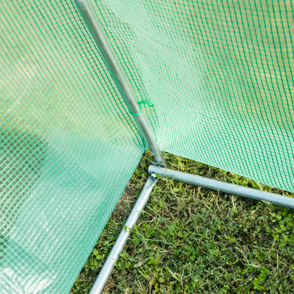 13' x 6.5' x 6.5' Walk-In Greenhouse, Plant Grow Tent, Green Plastic Greenhouses at Gallery Canada