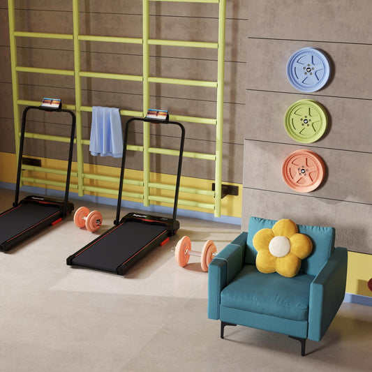 3 In 1 Folding Treadmill, Modern Accent Chair, Fitness Relaxation Set Sofas & Loveseats Options at Gallery Canada