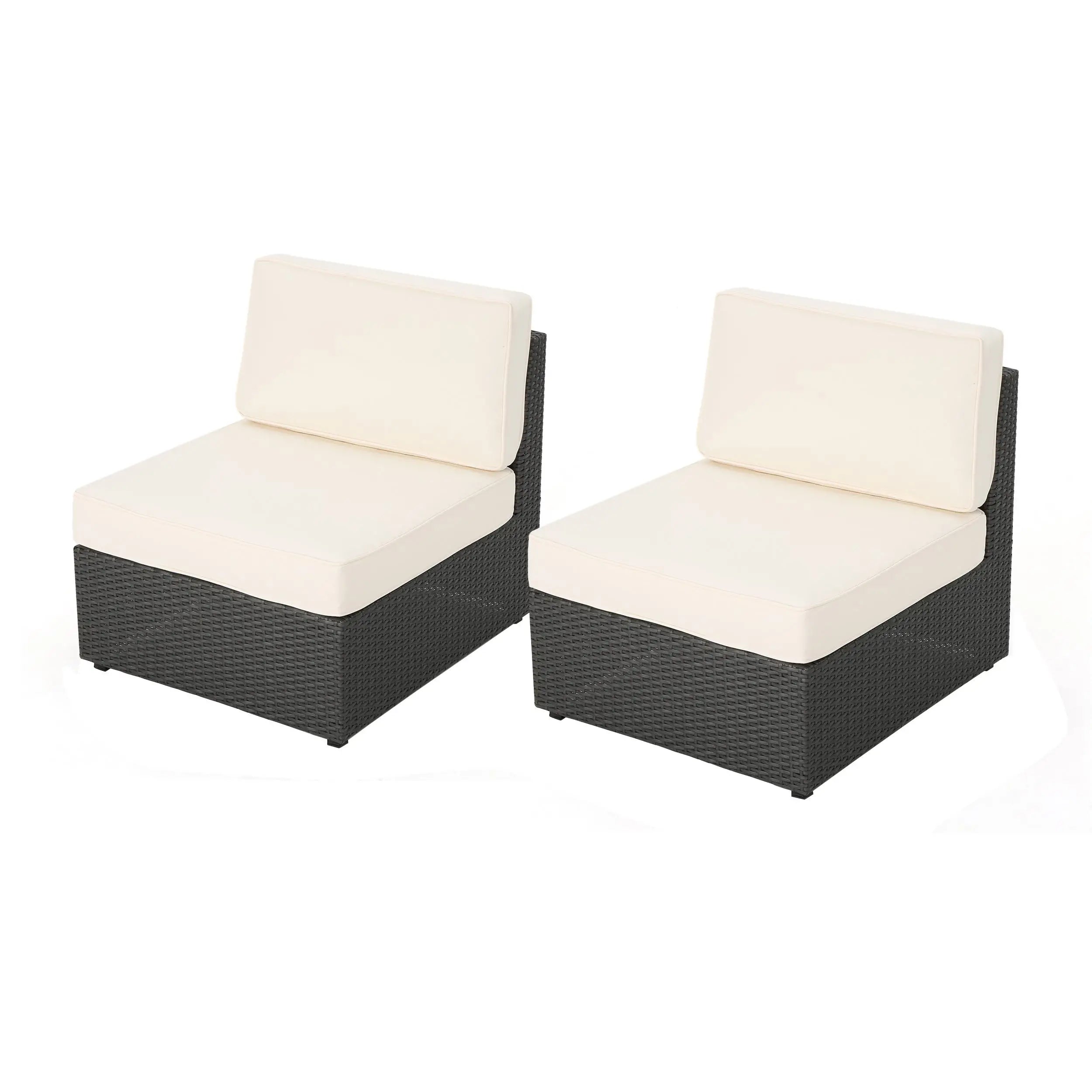 Patio Chair Set, Water Resistant Cushions, 26