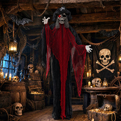 9.4 Ft Animated Hanging Undead Pirate Halloween Decoration Halloween at Gallery Canada