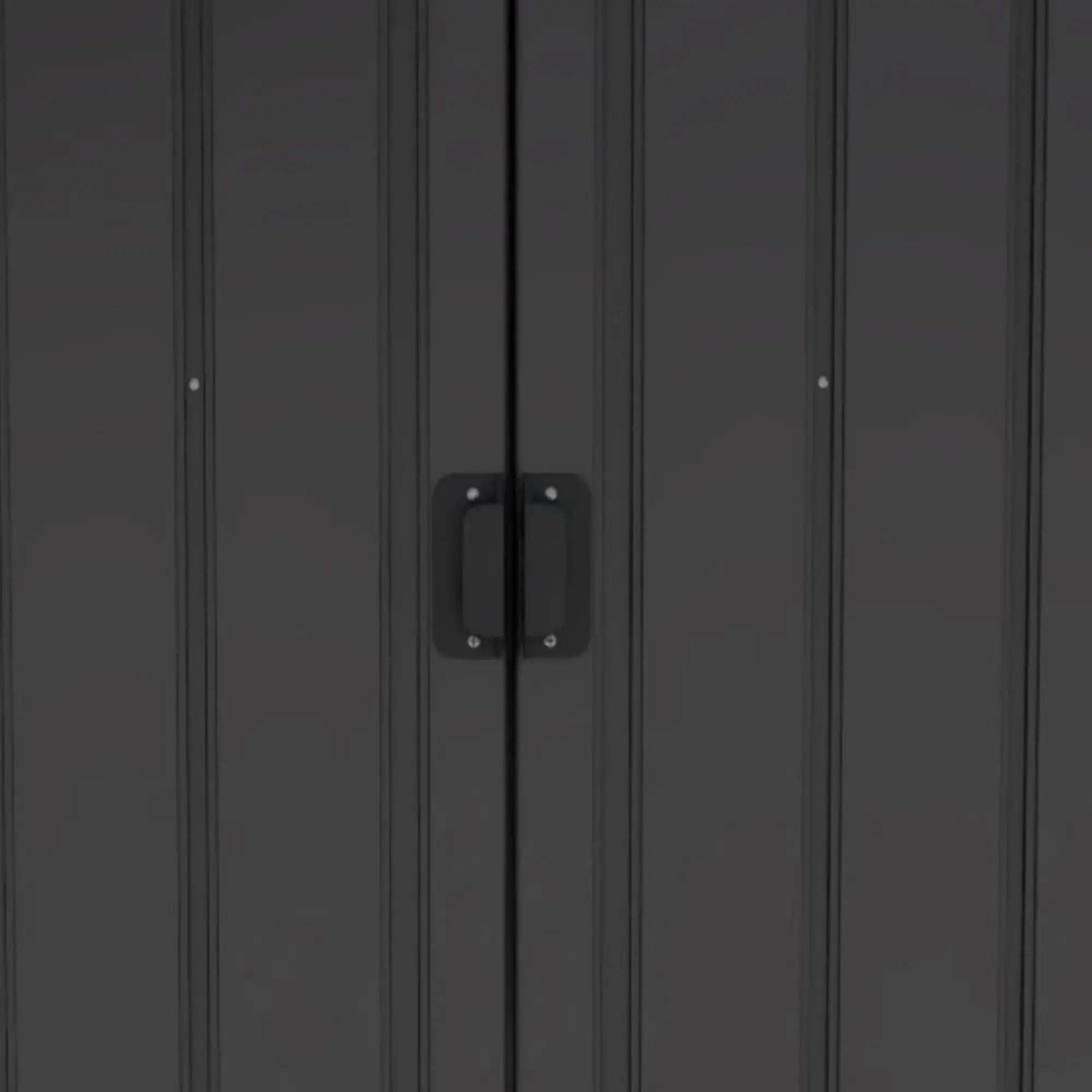 8 x 6 ft Metal Outdoor Storage Shed, Dark Grey Sheds at Gallery Canada