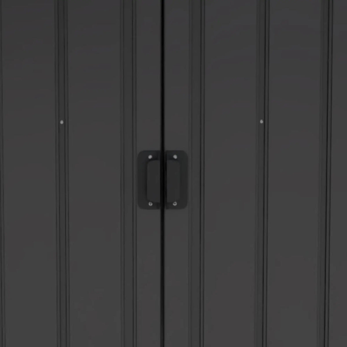 8 x 6 ft Metal Outdoor Storage Shed, Dark Grey Sheds at Gallery Canada
