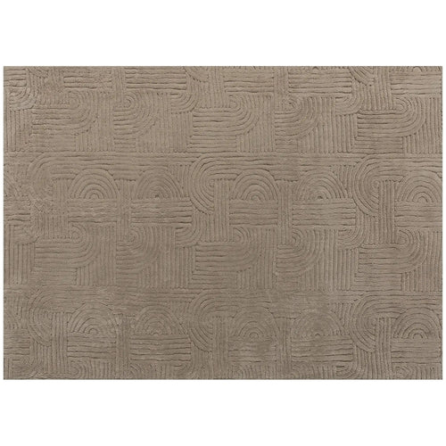 6x9 Faux Fur Rug, Non-Slip Carpet for Living Room, Bedroom, Tan