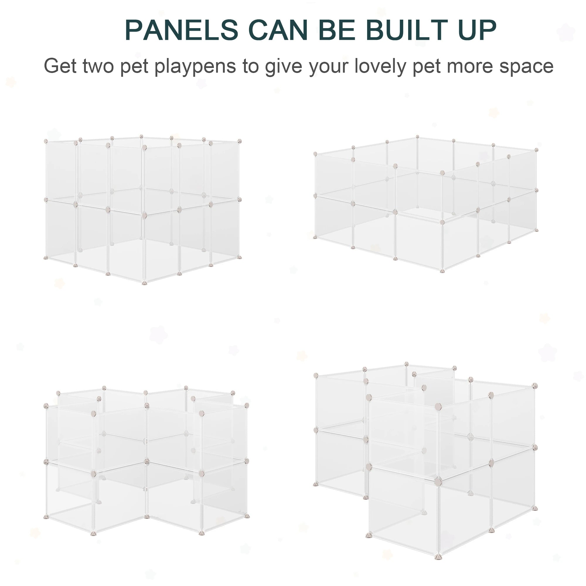 Small Animal Cage, 12 Panels, 18