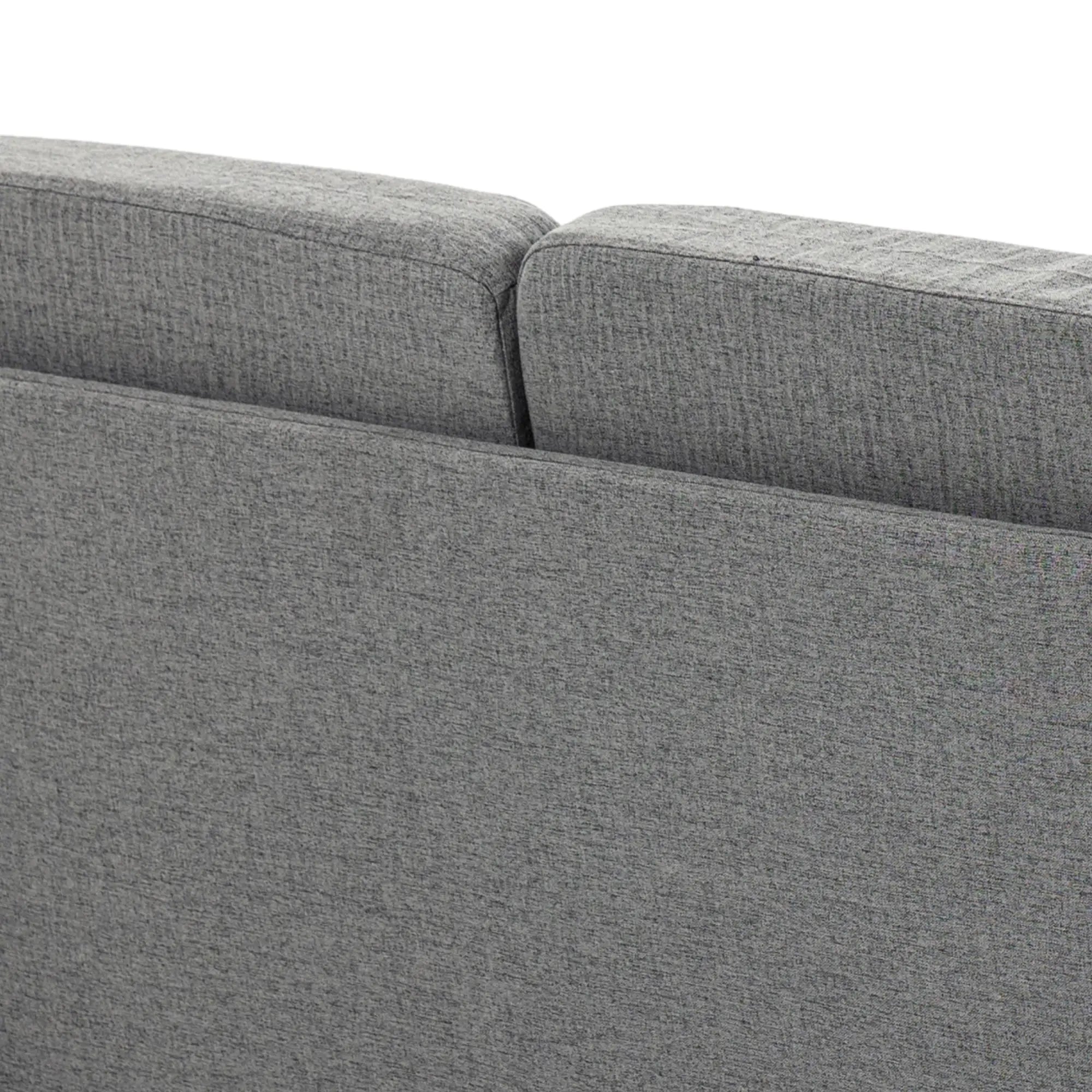 2-Seat Sofa with Armrests, Wood Legs, for Living Room, Grey 2-Seater Sofas at Gallery Canada
