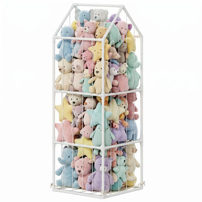 Stuffed Animal Storage Organizer, Waterproof Bottom, 47x47x132cm, no color Baby & Kids Storage at Gallery Canada