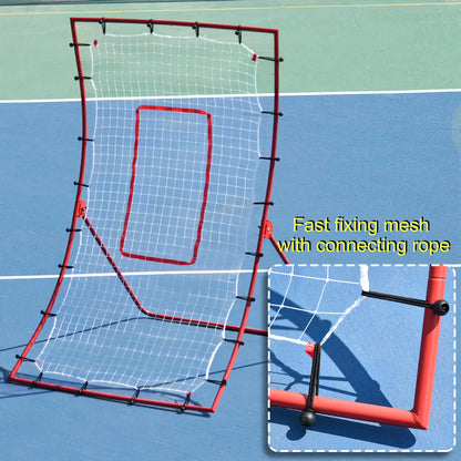 Adjustable 5 Angle Rebounder Net, Baseball Soccer Football Training Baseball at Gallery Canada