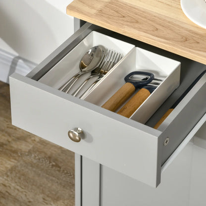 Modern Sideboard, Buffet Cabinet with Storage, Drawers, Adjustable Shelves, Grey Bar Cabinets at Gallery Canada