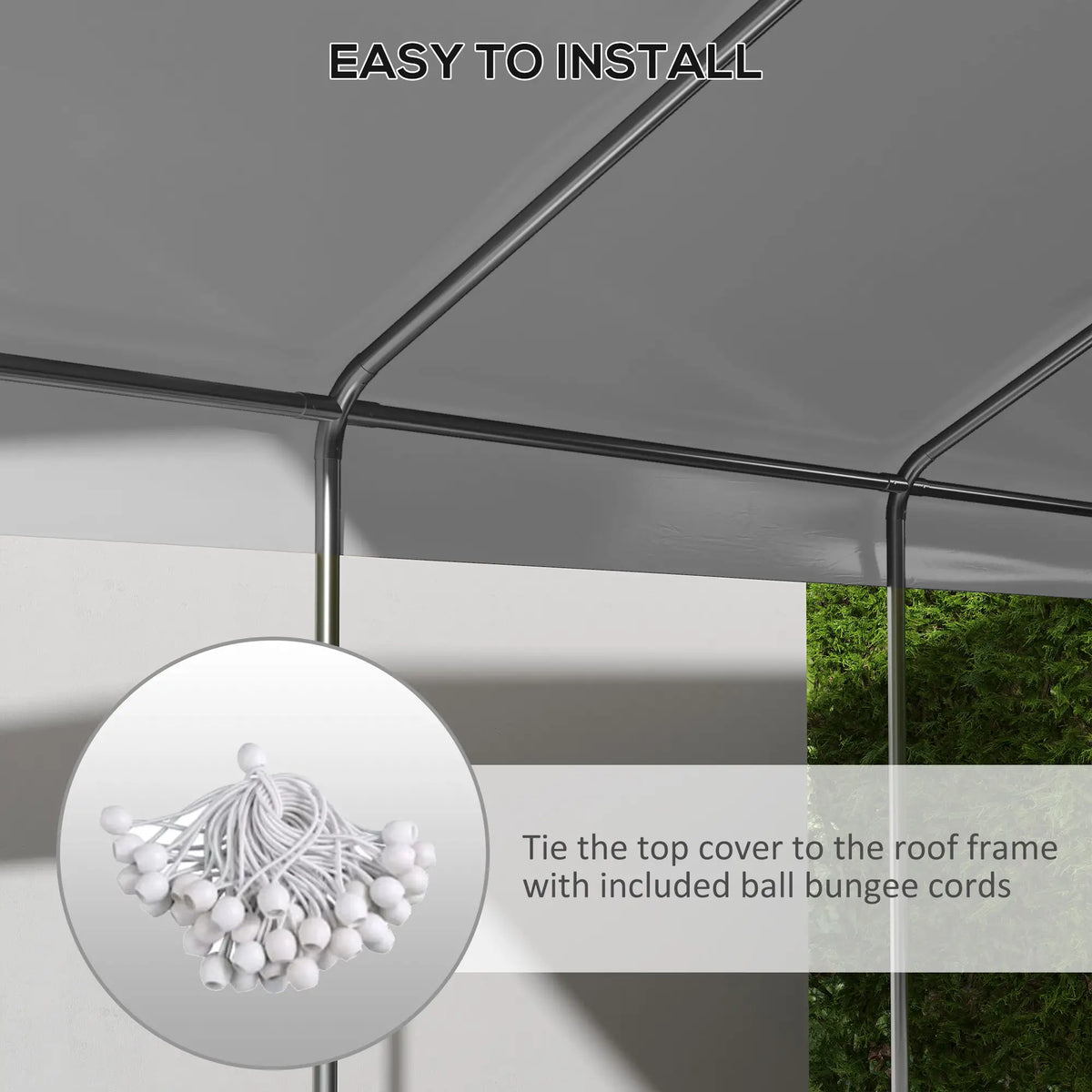 Carport Replacement Canopy 10x20ft, White Gazebo Canopy Replacement at Gallery Canada