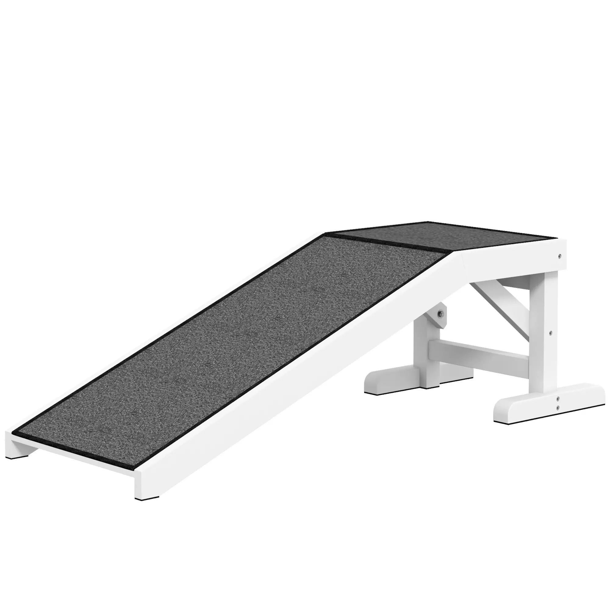 Pet Ramp, Dog Cat Bed Steps, Non-Slip Carpet, 49