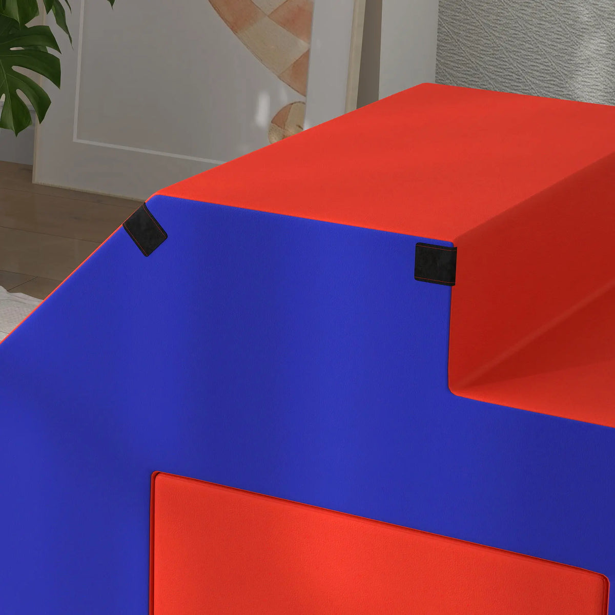 2-Piece Kids Foam Play Set for Crawl, Climb, Dark Blue Baby Gym & Playmats at Gallery Canada