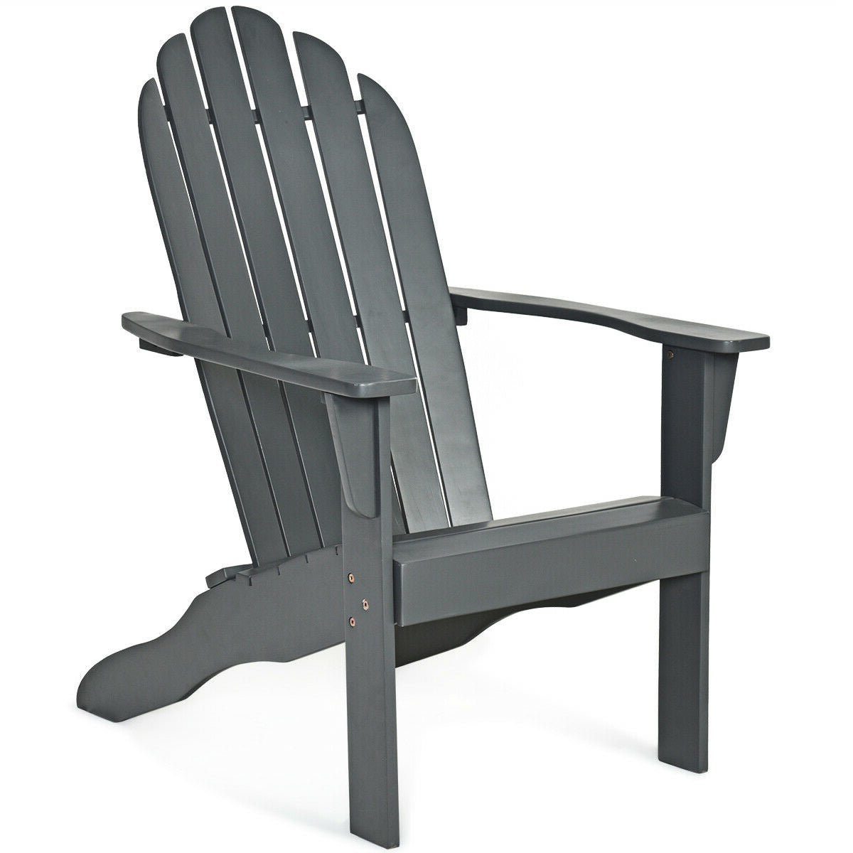 Acacia Wood Outdoor Adirondack Chair, Gray Adirondack Chairs at Gallery Canada