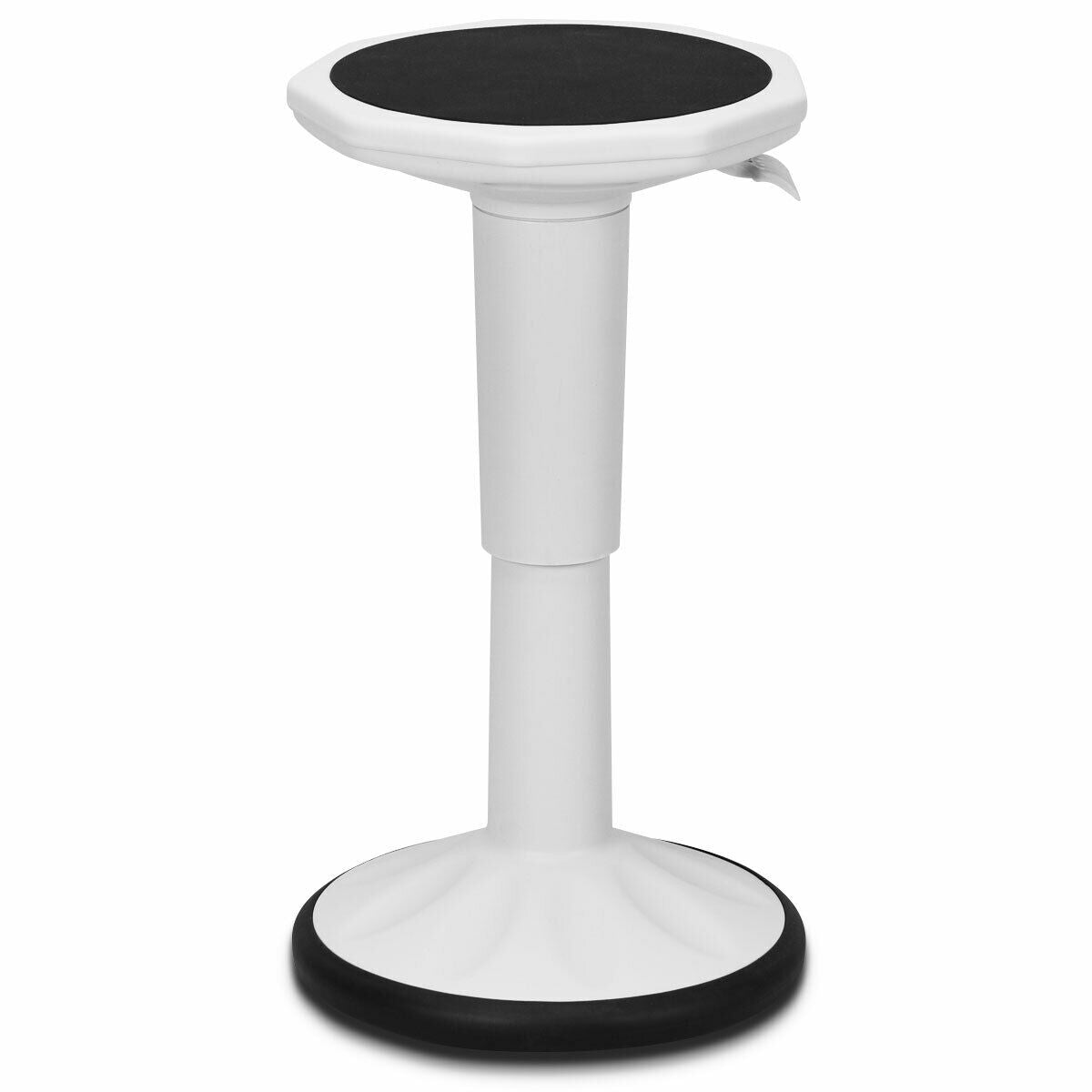 Adjustable Wobble Chair, With Cushion Seat, White Kneeling Chiars White at Gallery Canada