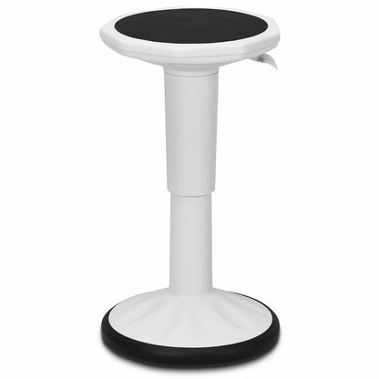 Adjustable Wobble Chair, With Cushion Seat, White Kneeling Chiars White at Gallery Canada